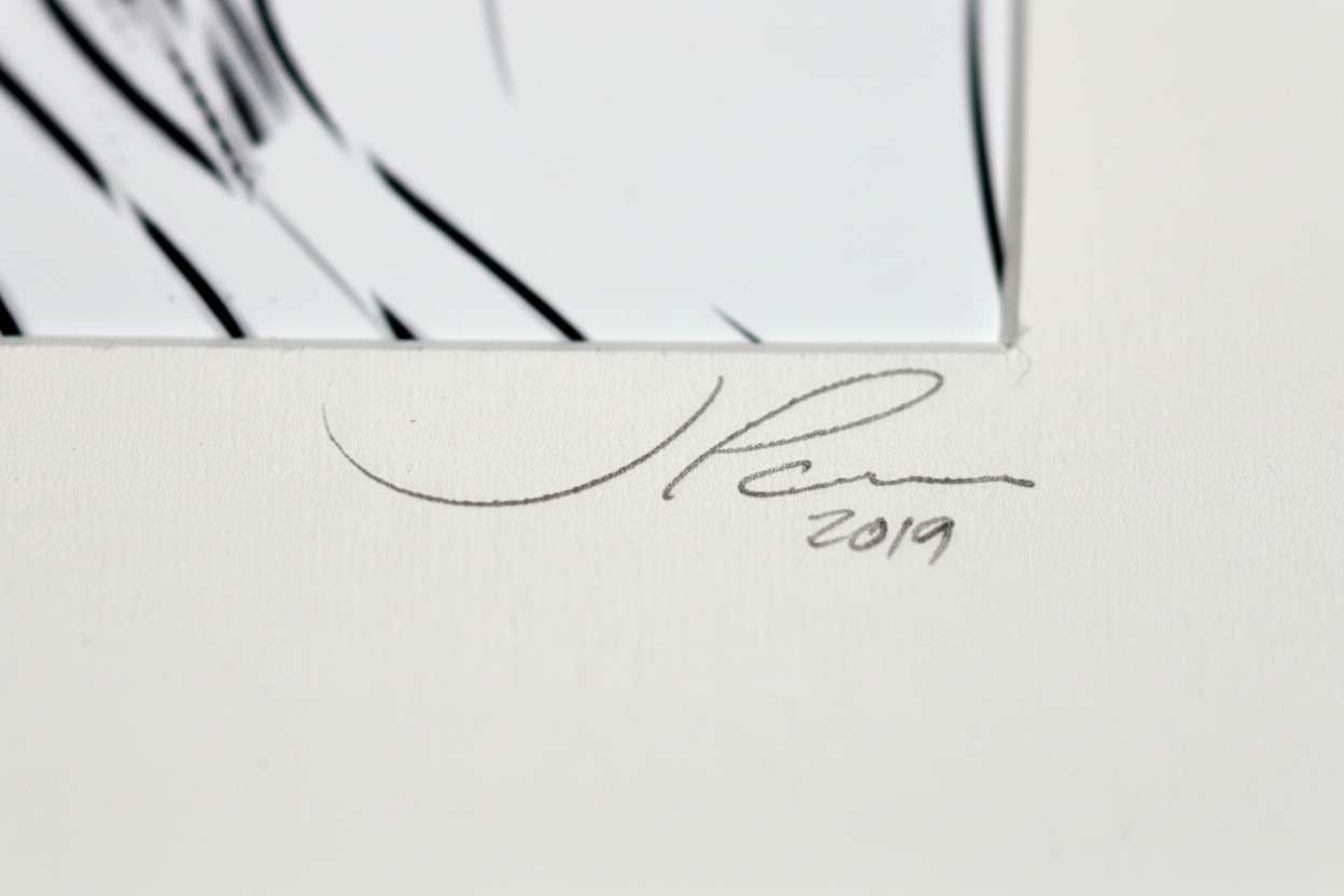 Artist's Proof (AP) – Kinetic Lines With Staccato Dots