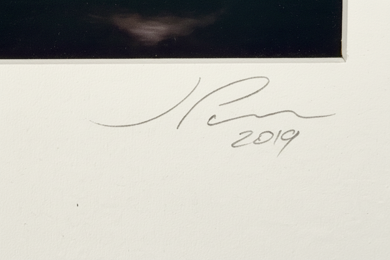 Artist's Proof (AP) – Drawing With Light On Heron Initiating Flight
