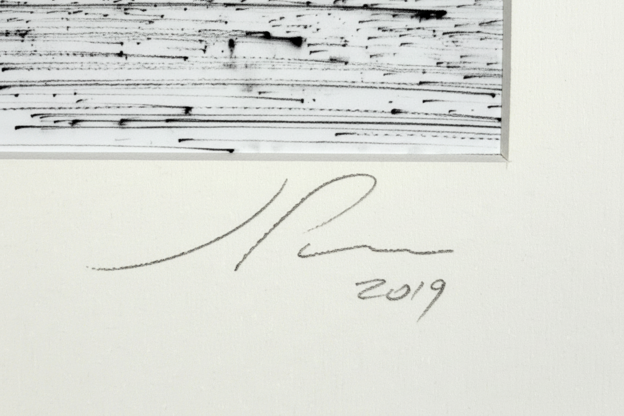 Artist's Proof (AP) – Horizontal Composition With Lights, Lines And Dots