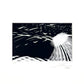 Jose Penm Black and white abstract art with a central light source