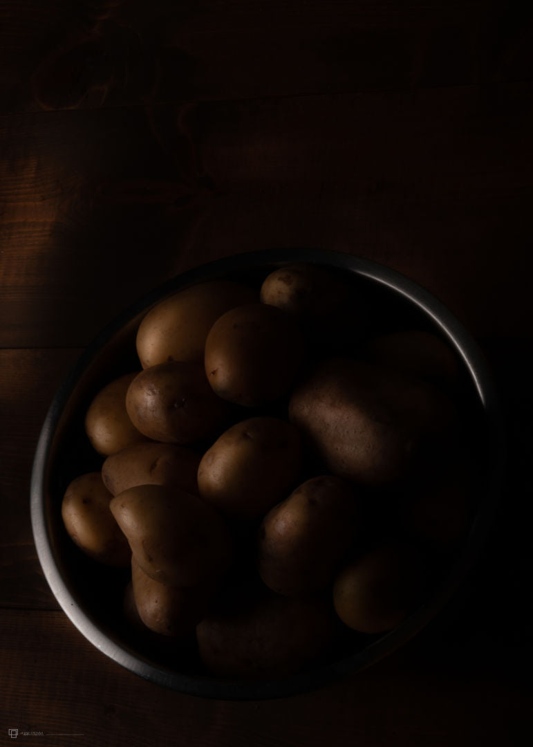 Potatoes In Steel Bowl 1