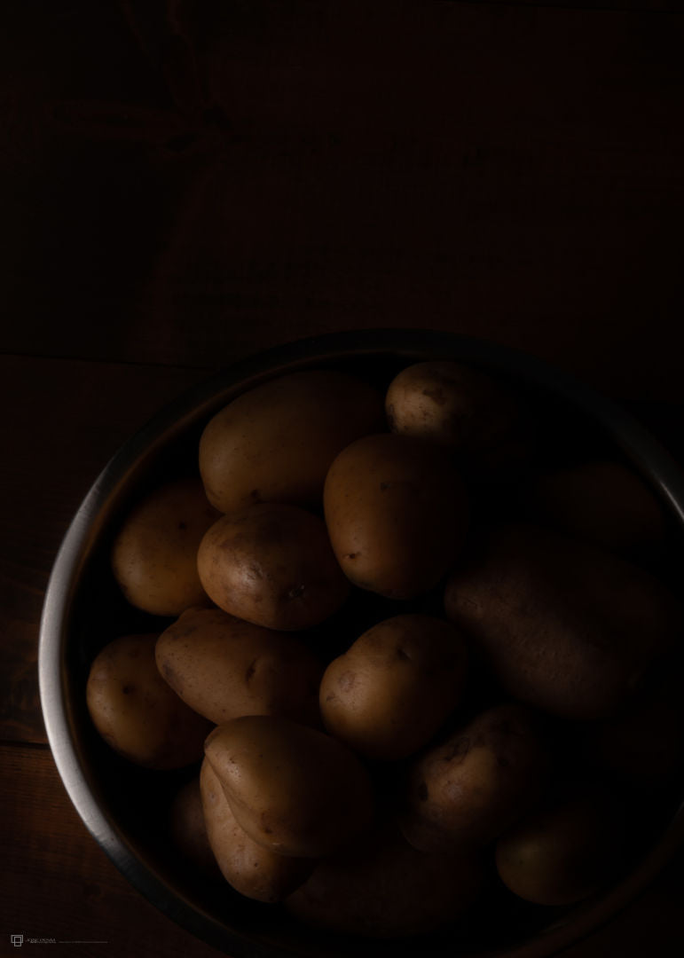 Potatoes In Steel Bowl 2