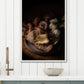 Poster Still Life Bread Butter Flowers 2